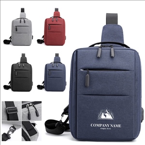 Waterproof Men Casual Sling Chest Crossbody Bag